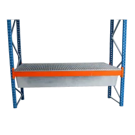 Produit Bac de rétention acier sur lisses avec caillebotis - 1500 litres Image