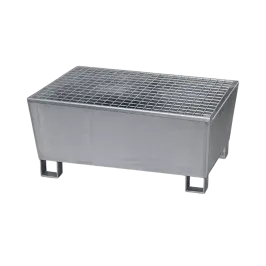Produit Bac de rétention acier pour 1 fût avec caillebotis - 220 litres Image