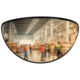 Produit Miroir industriel acrylique Ø60 cm – Vision 180° de 9 à 15 m Image