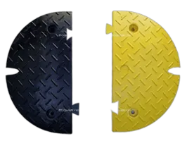 Produit Extrémités pour ralentisseurs routiers - Jaune et noir - 40 tonnes Image