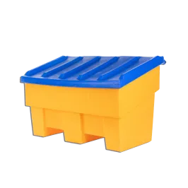 Produit Bac à sel - Jaune/bleu en PEHD - 300L Image
