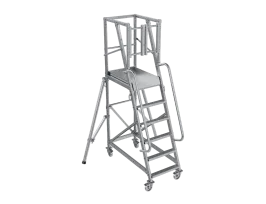 Produit Escabeau haute sécurité aluminium - 6 marches Image