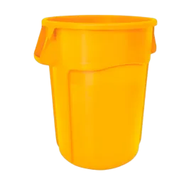 Produit Conteneur rond en PE jaune de 166.5 L Image