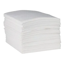 Produit Lot de 100 feuilles d'absorbants hydrocarbures - 78 litres Image
