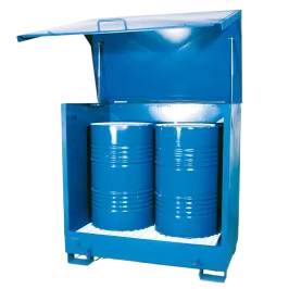 Produit Box de stockage en acier pour 2 fûts - 220L Image