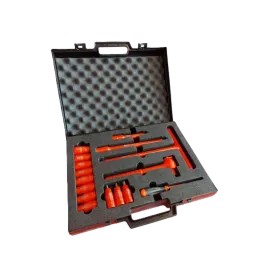 Produit Coffret de douilles isolées 1000V et cliquet - 16 pièces Image