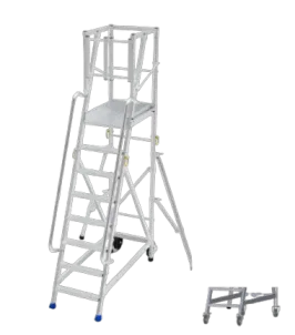 Produit Escabeau haute sécurité aluminium - 7 marches Image