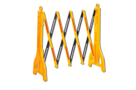 Produit Barrière extensible en plastique - Jaune et Noir - 2 m Image
