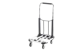 Produit Chariot acier pliant à plateau télescopique – 120 kg Image