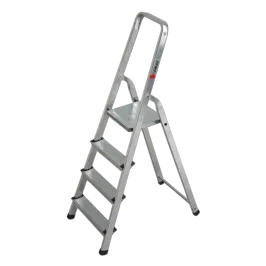 Produit Escabeau ménager 3 marches - Marches rivetées - Charge 150 kg Image