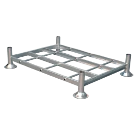 Produit Manurack galvanisé 1000 kg fond ajouré – 1200 x 1000 x 300 mm Image