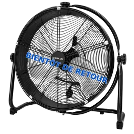 Produit Ventilateur sur berceau/mural orientable 360° 3 vitesses - Ø500 mm Image