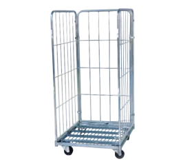 Produit Roll conteneur 3 côtés – 400 kg – Électrozingué Image