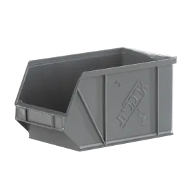 Produit Lot de 10 Bacs à bec Plastique Gris 3.1 L - Avec porte-étiquette Image