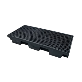 Produit Plateforme de rétention PEHD avec caillebotis plastique - 80 litres Image