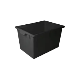 Produit Bac Industriel 150 L Noir – PEHD Image