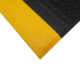 Produit Tapis anti-fatigue W2 - Diamant - Noir/Jaune - 120cm x 91cm Image