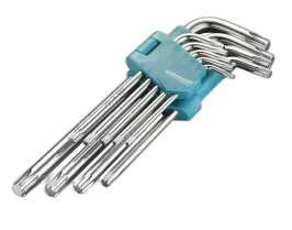 Produit Jeu clés Torx (T10-T50) - 9 pièces Image