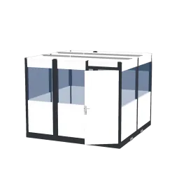 Produit Cabine d’atelier palettisable 3x3 m - 9m² Image