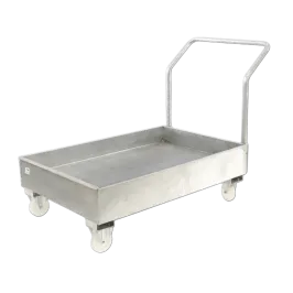Produit Chariot acier pour 2 fûts sans caillebotis - 220 litres Image