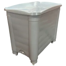 Produit Bac de stockage gris avec roulettes - 585L Image