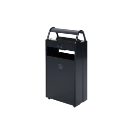 Produit Poubelle de 60 litres avec cendrier intégré - Anthracite Image