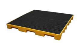 Produit Plateforme de rétention PEHD avec caillebotis - 120 litres Image
