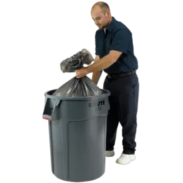 Produit Conteneur rond en PE gris de 166.5 L Image
