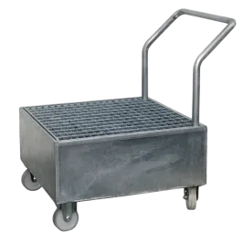 Produit Chariot acier pour 1 fût avec caillebotis - 220 litres Image