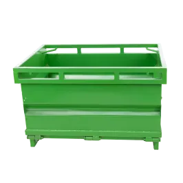 Produit Conteneur à fond ouvrant laqué 500 L – Stockage et transport d’agrégats Image