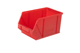Produit Lot de 10 Bacs à bec Plastique Rouge 3.1 L - Avec porte-étiquette Image