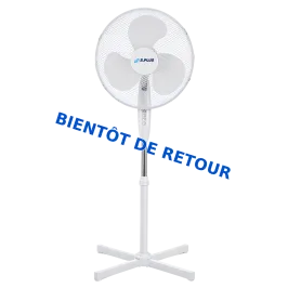 Produit Ventilateur sur pied/mural oscillant silencieux 3 vitesses et hauteur réglable - Ø365 mm Image