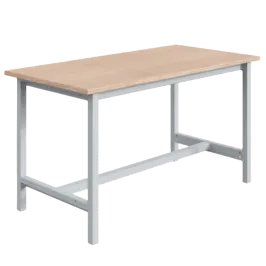Produit Établi industriel charge 500 kg – 2000x750 mm – Plateau hêtre Image