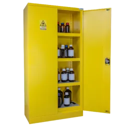 Produit Armoire de sûreté haute jaune - 2 portes Image