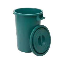 Produit Bac plastique rond vert 120 litres Image