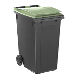 Produit Conteneur 2 roues 360 L - Couvercle vert Image
