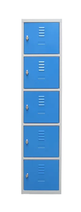 Produit Vestiaire multicases - 5 cases, 1 colonne Image