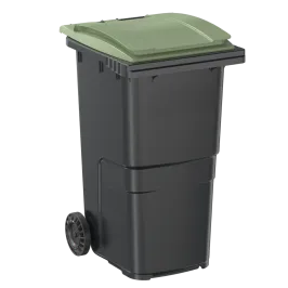 Produit Conteneur 2 roues 240 L - Couvercle vert Image
