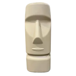 Produit Récupérateur d'eau de pluie beige - Tête Moaï 1000L Image