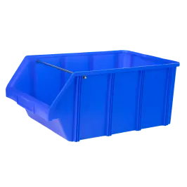Produit Bac à bec Plastique Bleu 60 L - Avec porte-étiquette Image