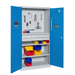 Produit Armoire d'atelier perforé - 1000x500x1950 Image