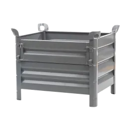 Produit Caisse Métallique industrielle - 1/2 Porte Rabattable Image
