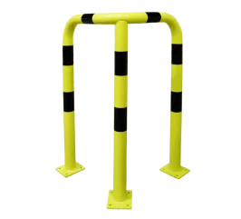 Produit Arceau de protection de coin - noir et jaune - L600xl600xH1200 mm Image
