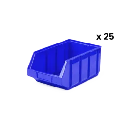 Produit Lot de 25 Bacs à bec plastique Bleu 11 L Image