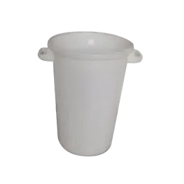 Produit Bac plastique rond blanc 120 L - qualité alimentaire Image