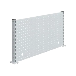Produit Fond perforé avec 2 montants pour établi 1500x600 mm - Gris clair Image
