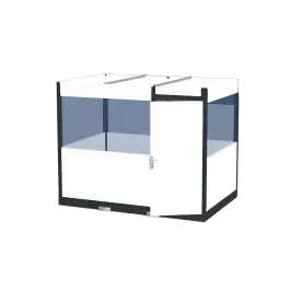 Produit Cabine d’atelier palettisable 3x2 m - 6m² Image