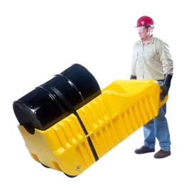 Produit Chariot polyéthylène pour 1 fût - 250 litres Image