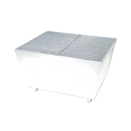 Produit Bac de rétention acier pour 1 IBC avec caillebotis - 1000 litres Image