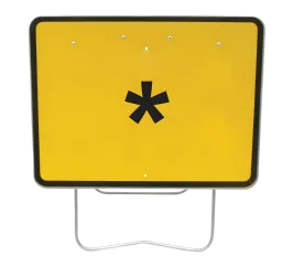 Produit Panneau avec pied solidaire - Personnalisable - L800xl600 mm Image